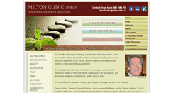 Desktop Screenshot of miltonclinic.ie